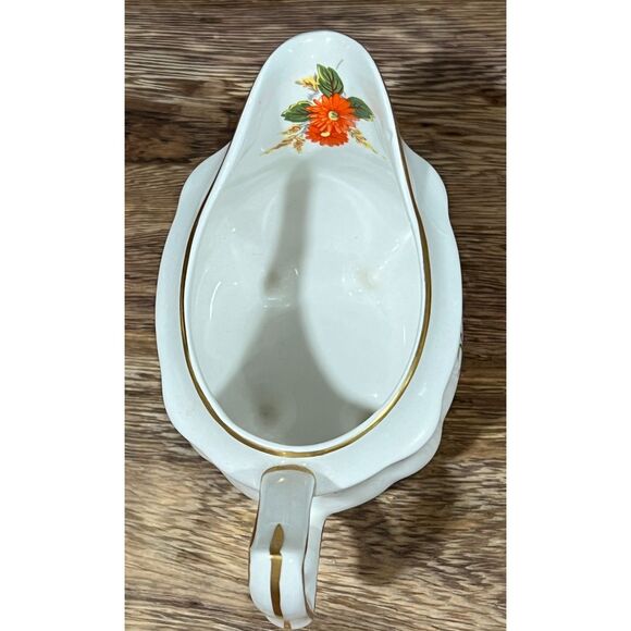 Enoch Wedgwood Tunstall Lowestoft Floral Creamer & Sugar England Vintage - Picture 4 of 9